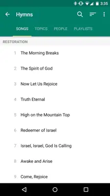 LDS Music android App screenshot 13